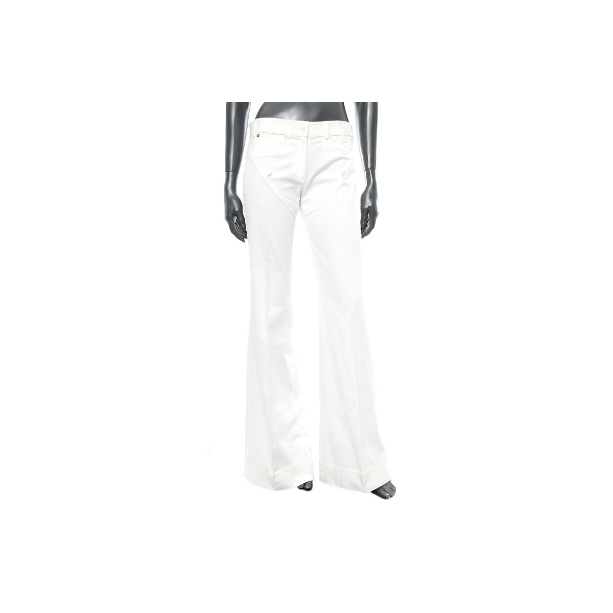 Louis Vuitton Cigaret Pants Metal Grey. Size 42