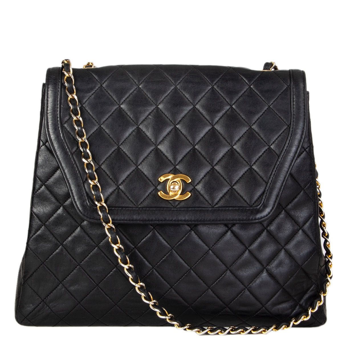 Chanel Vintage Trapeze Quilted Flap Bag