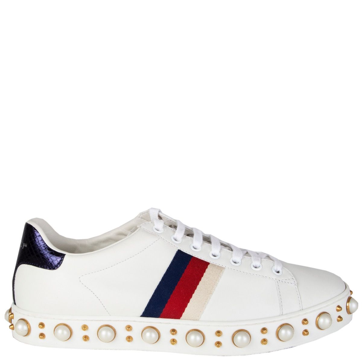 Gucci Pearl Spikes Sneakers
