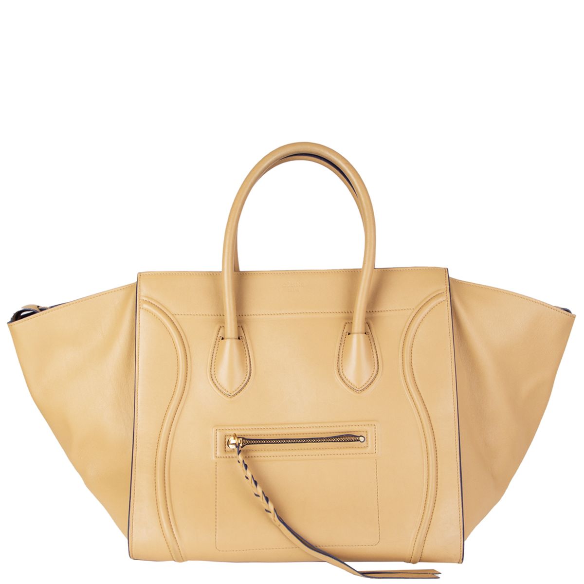 Celine Medium Phantom Luggage Canvas Handbag (SHG-34181) – LuxeDH
