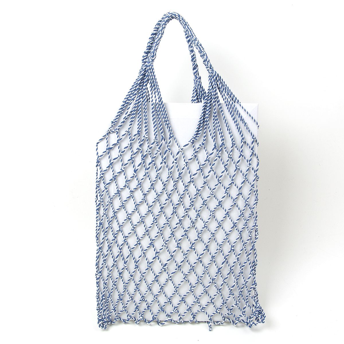 Celine Fisherman Net Bag Blue