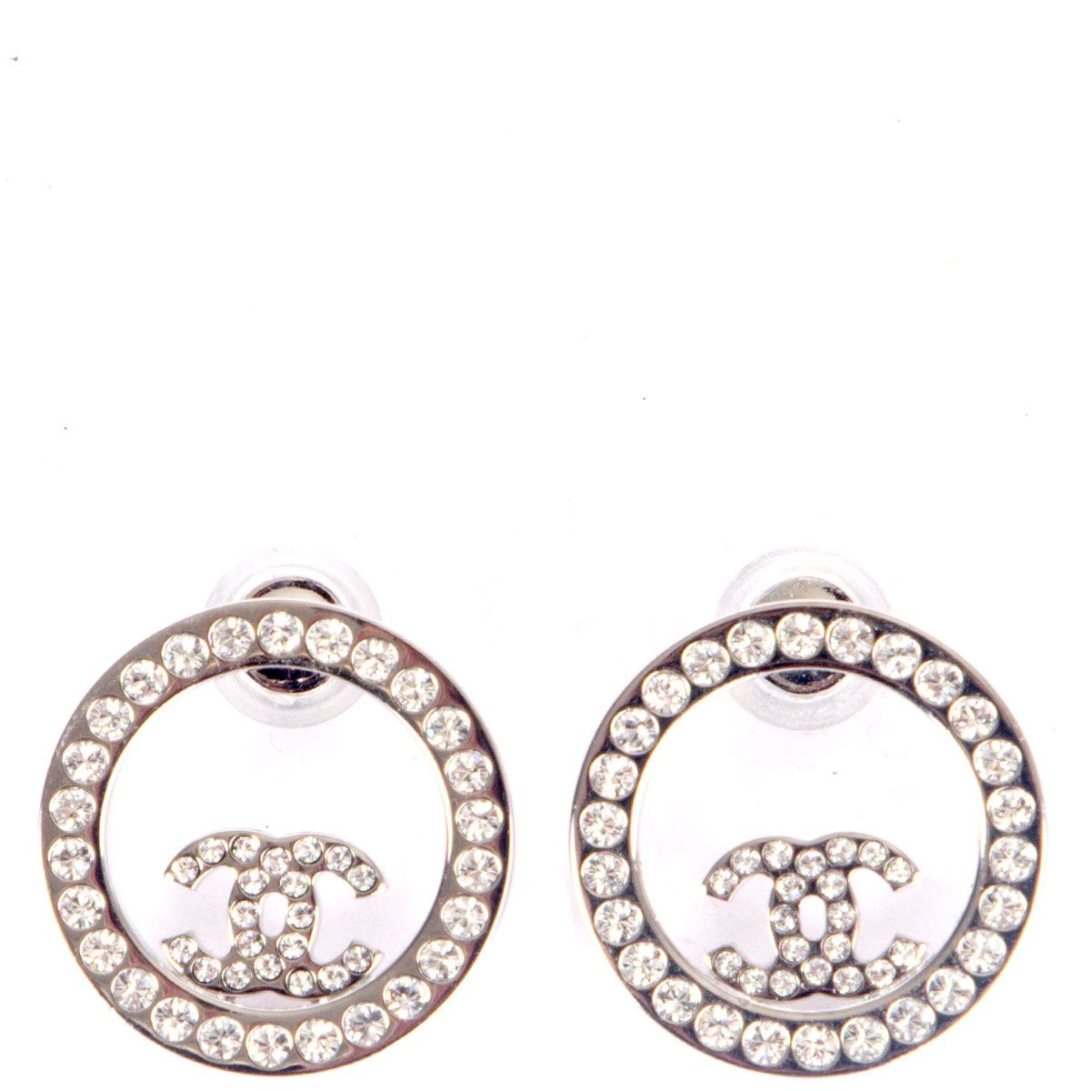 Chanel Swarovski Earrings
