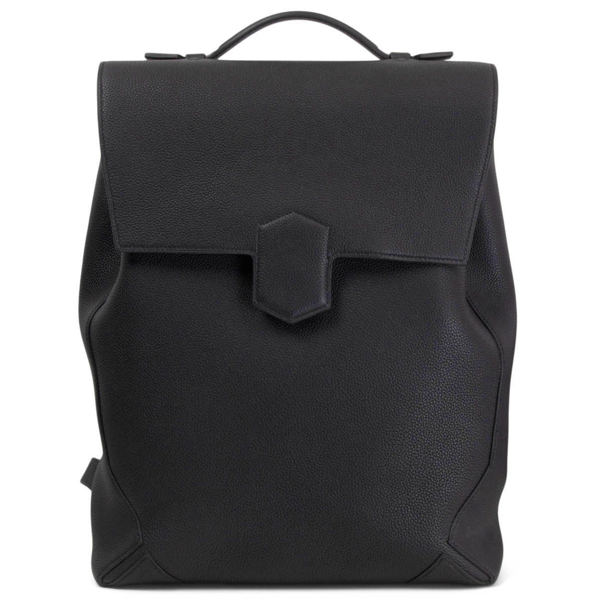 Hermès Flash Sac A Dos Backpack Taurillon Maurice Noir Black Leather