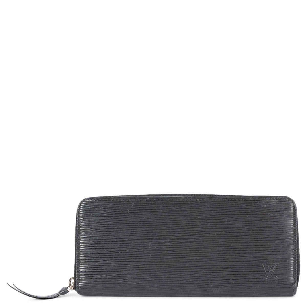 Louis Vuitton Clemence Wallet Black Epi