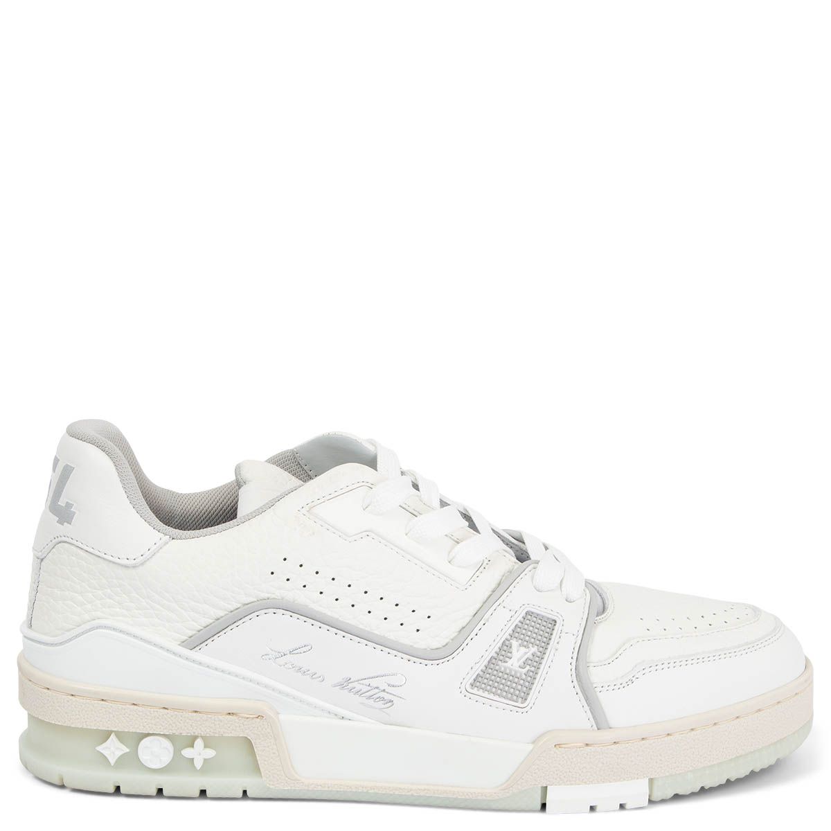 Adulthood Faial unit Louis Vuitton LV Trainer Sneakers White/Grey