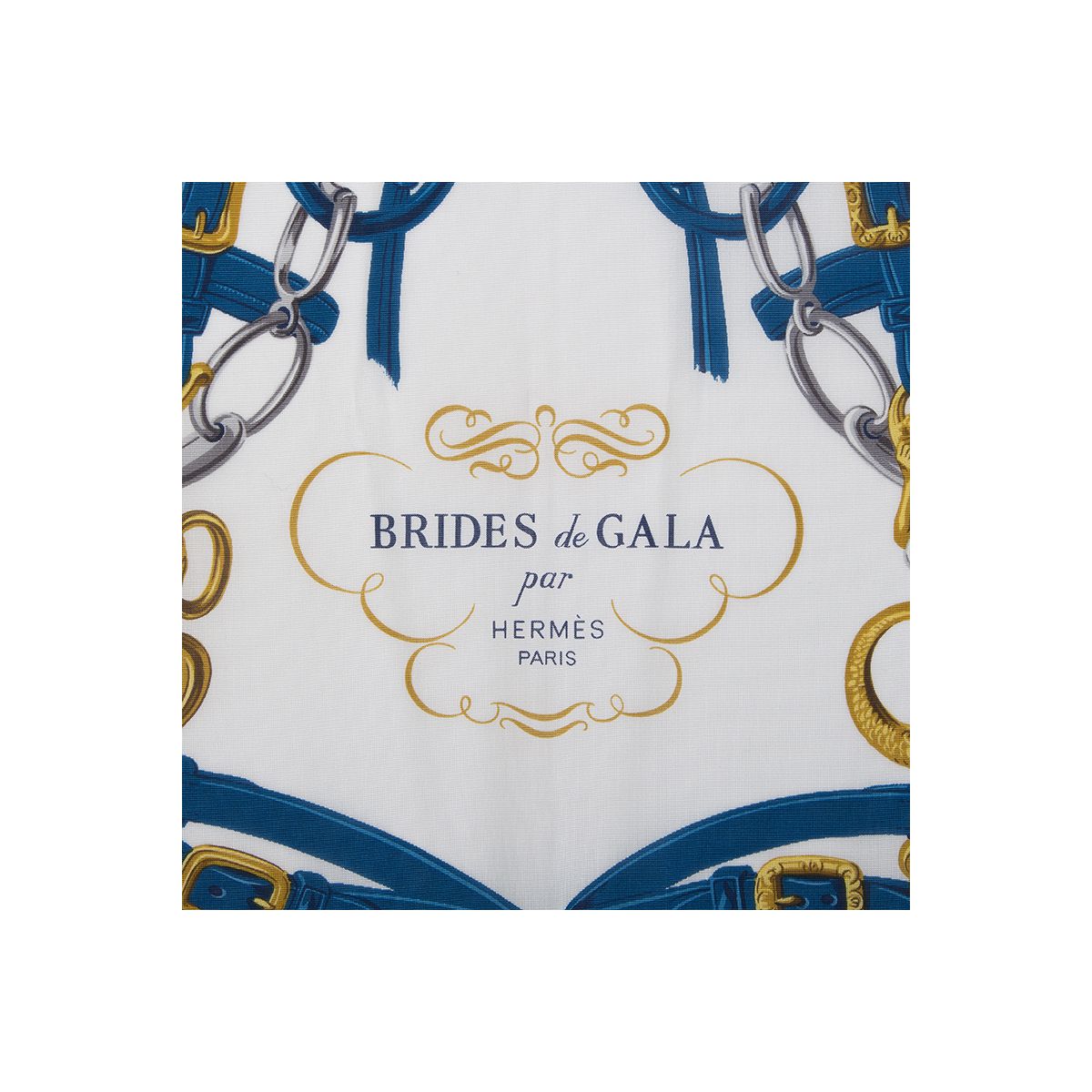 Hermes 'Brides de Gala Fluid Jersey 90' Scarf