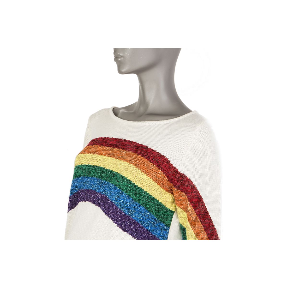 Marc Jacobs Lurex Rainbow Sweater