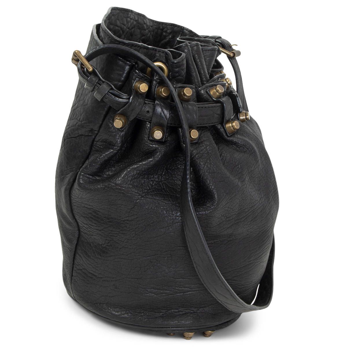 Alexander Wang Diego Medium Bag Black Leather