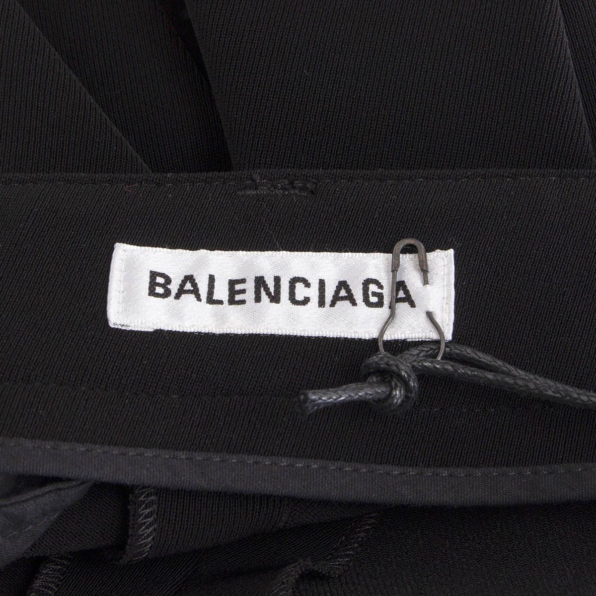 37900円 【SALE／76%OFF】 balenciaga design slacks Black