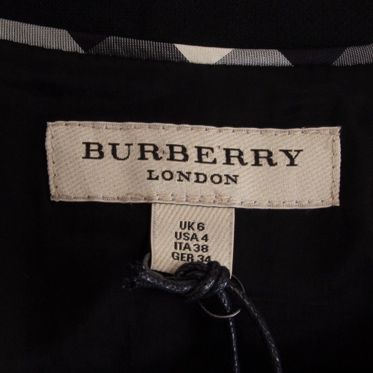 Burberry Short-Sleeve Front-Zipper ...