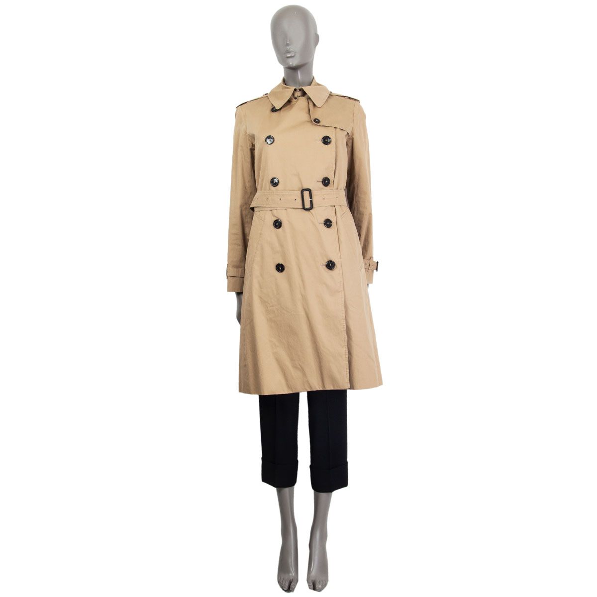 Burberry London Trench Coat With Wool Warmer