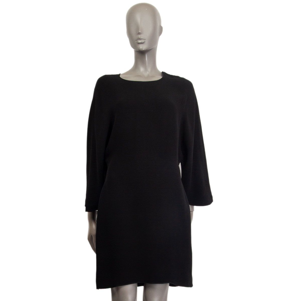 Jilting Sander Dolman-Sleeve Dress Black