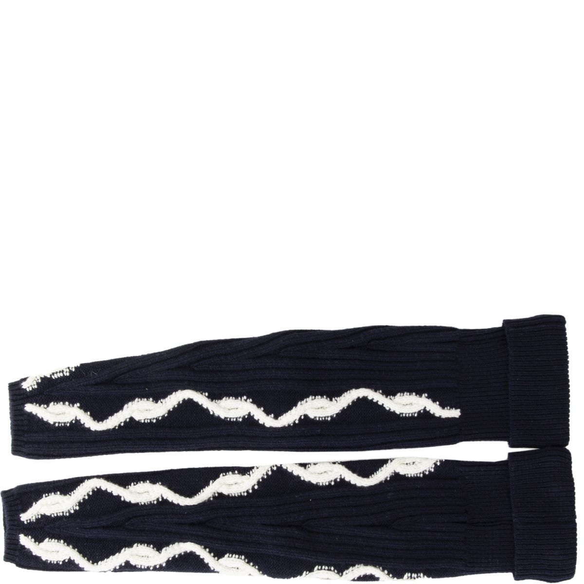 Chanel Cable-Knit Leg-Warmers