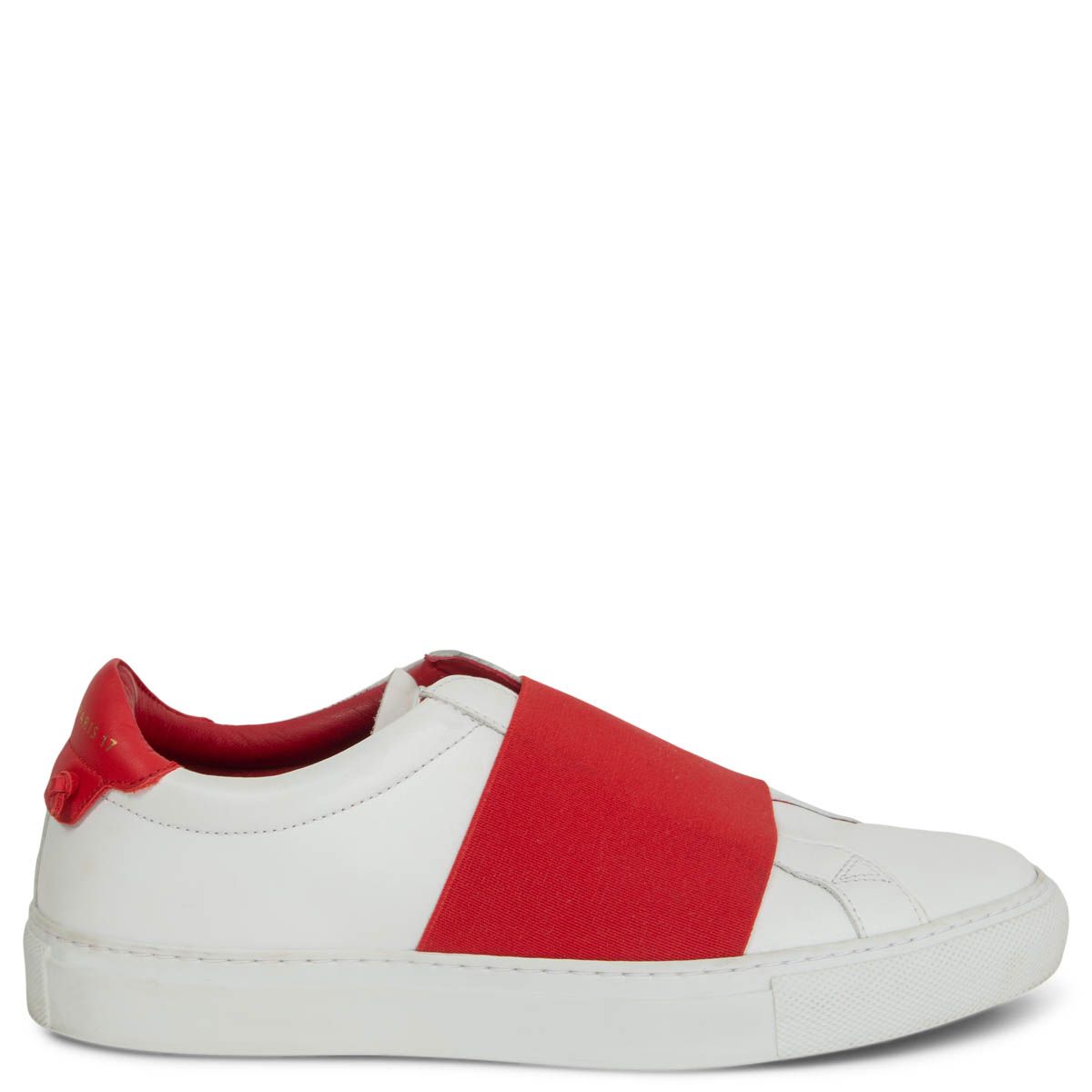 Givenchy Urban Street Sneakers White Red Leather