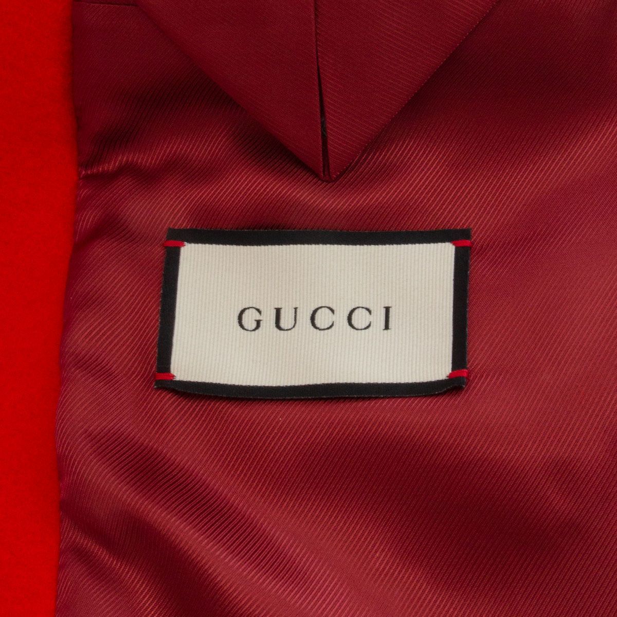 Gucci Oversized Coat Red