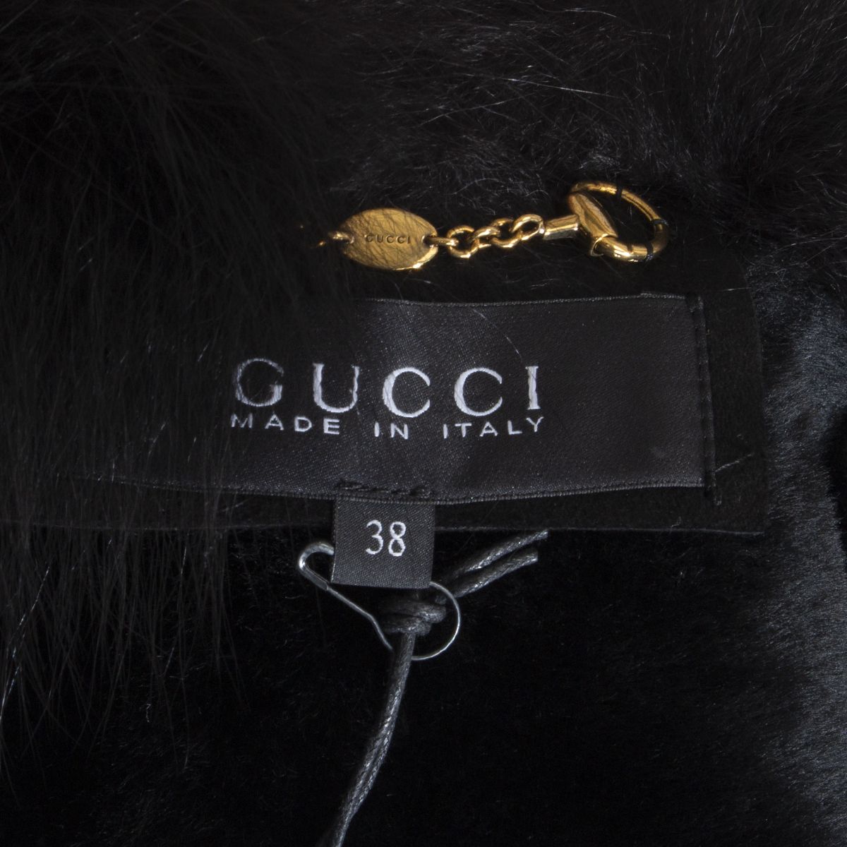 Gucci Fur-Trim Shearling Jacket