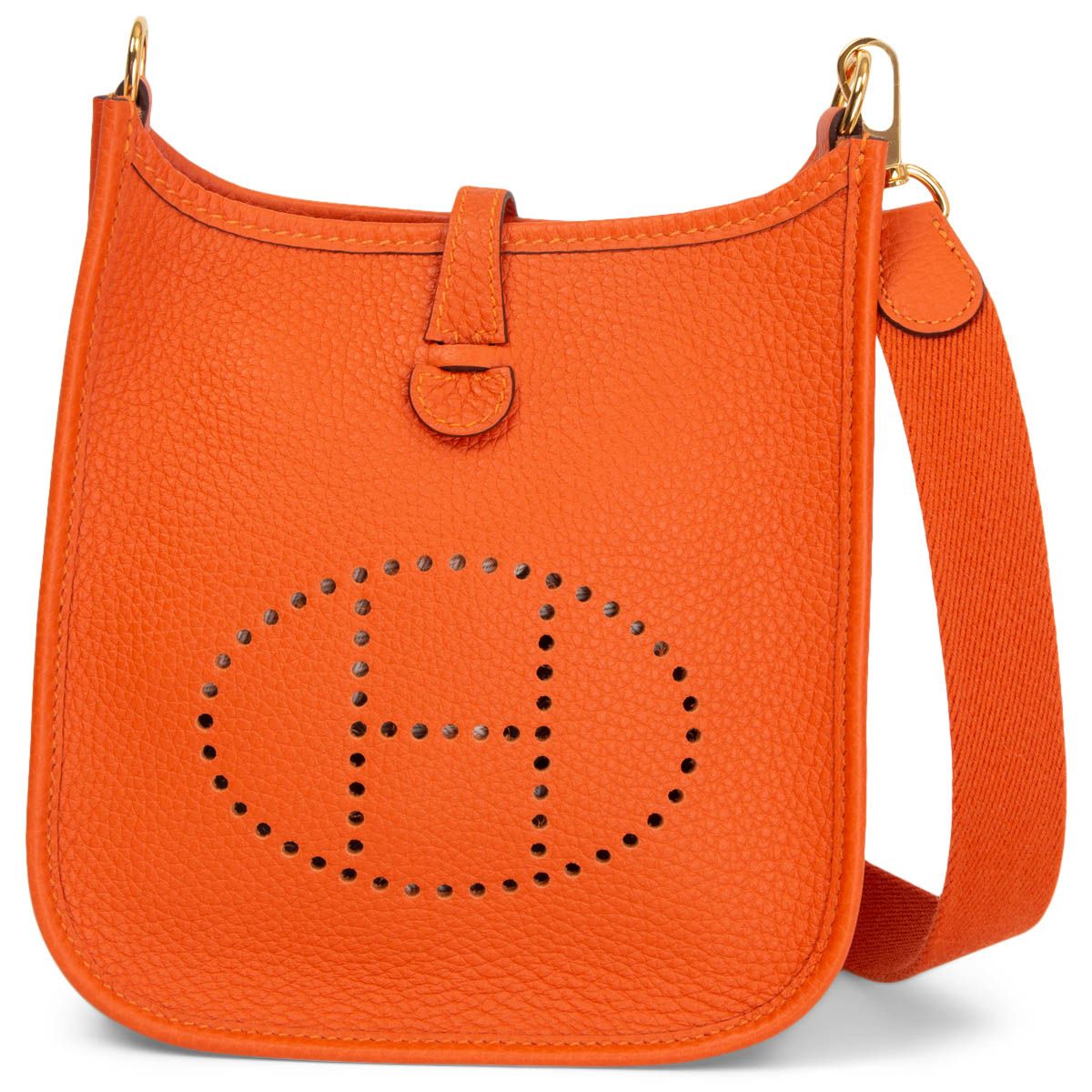 Hermès Evelyne 16 Amazone TPM Bag Feu Clemence Orange Leather