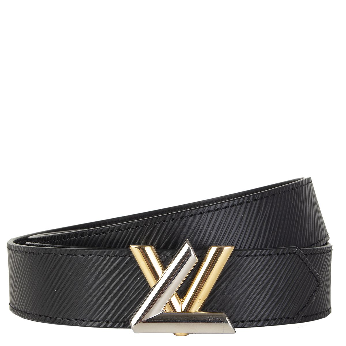 Louis Vuitton Noir 'Twist Belt 85