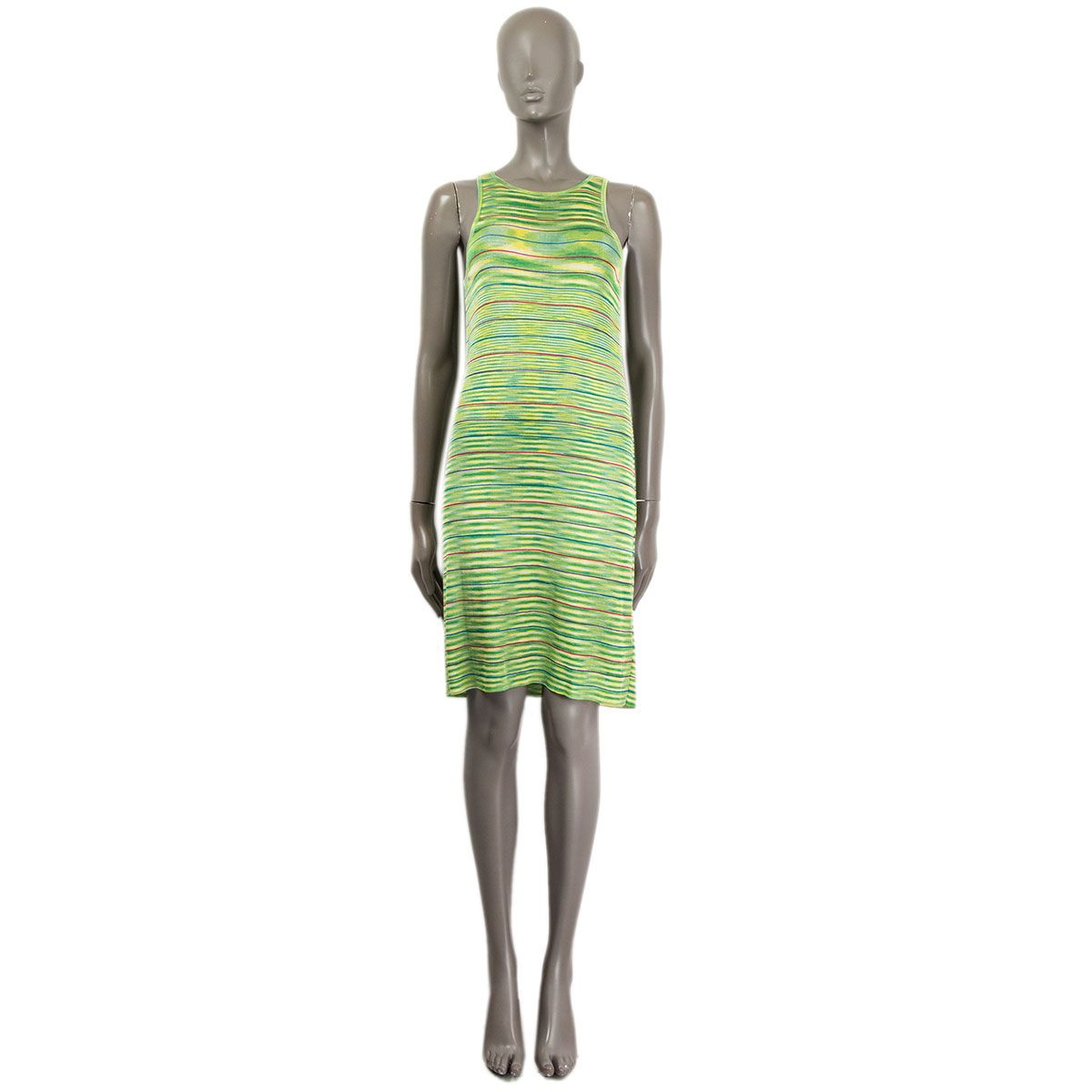 Missoni Sleeveless Knit Dress Green