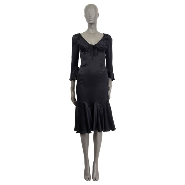 Dolce \u0026 Gabbana Sleeveless Sheath Dress Black