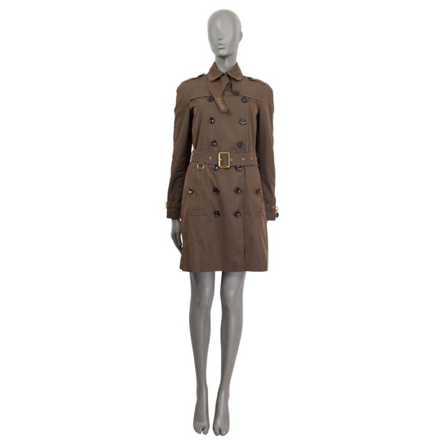 Burberry Brit Trench Coat Jacket Beige, Burberry Brit Polyester Trench Coat