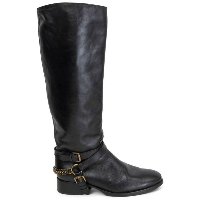 Christian Dior 2020 D-Trap Cut-Out Accent Combat Leather Boots