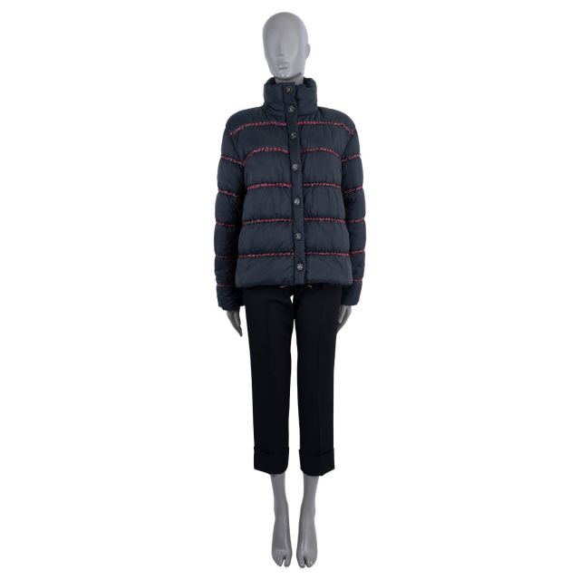 Chanel 2015 Salzburg Tweed Jacket Green Wool Blend 15A Metiers d'Art