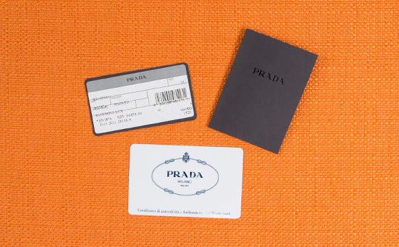 how to check prada authenticity card