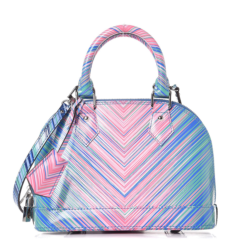 Louis Vuitton EPI Tropical Twist Shoulder Bag mm Rose Beige